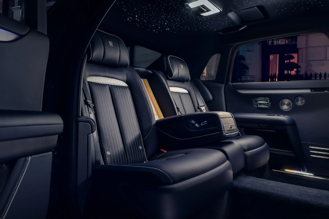Rolls-Royce Ghost Savile Row interior