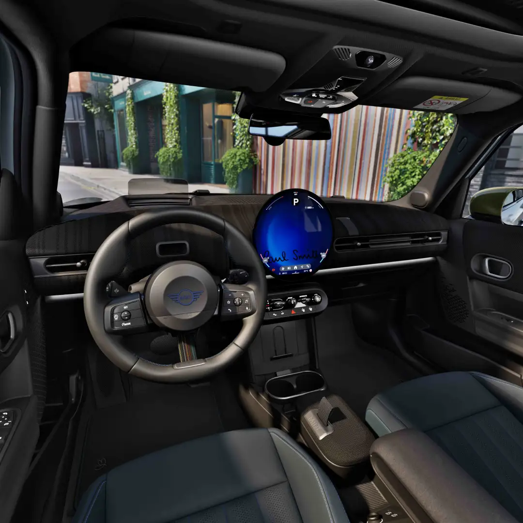 MINI Cooper Paul Smith Edition inside