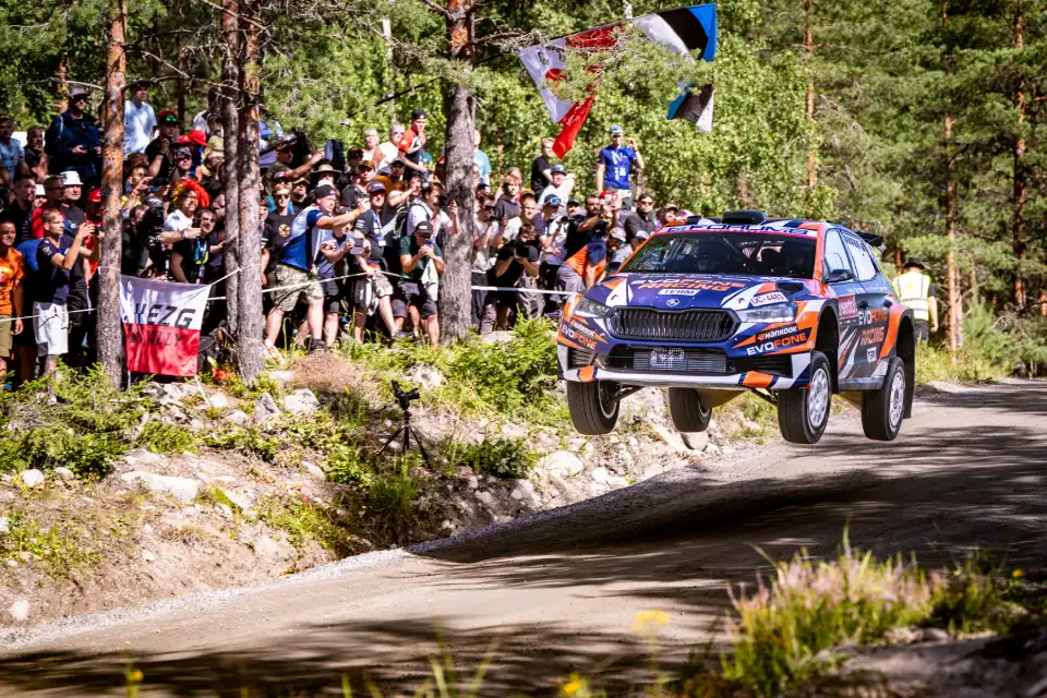 Uğur Soylu ve Mehmet Akif Yalçın, WRC Finlandiya Rallisi