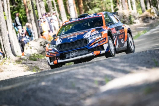 Uğur Soylu ve Mehmet Akif Yalçın, WRC Finlandiya Rallisi